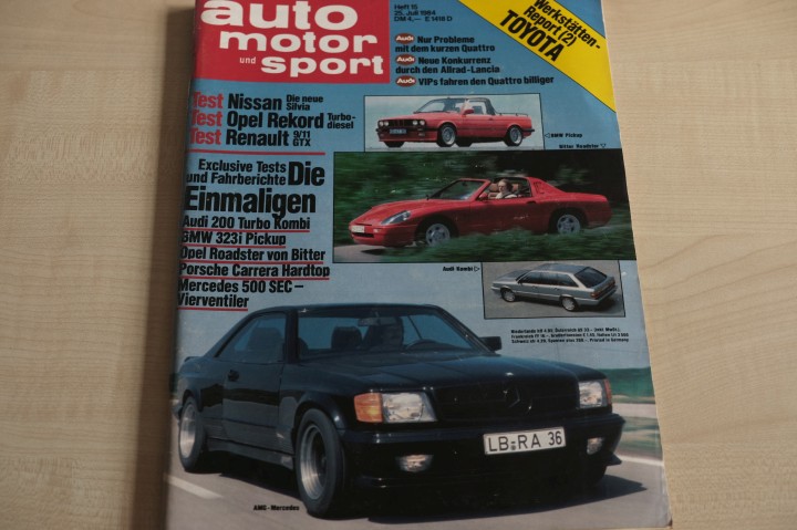 Deckblatt Auto Motor und Sport (15/1984)